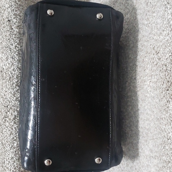 Chanel quilted chain bag Authentic Patent Leather And Nylon - Picture 3 of 10